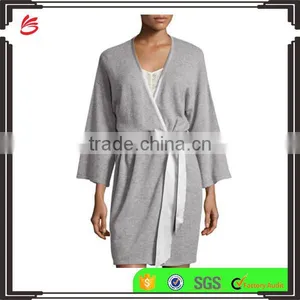 Short With Silk Women Sweater Robe Pure Cashmere Directly Sale thumbnail-1
