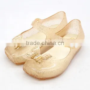 Butterfly Kids Jelly Shoes, Mini Melissa Butterfly Shoes thumbnail-3