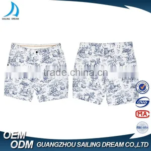 2016 Factory Price Flower Pattern Mens Casual Pants Beach Cheap Fashion New Style Boys Pants thumbnail-2