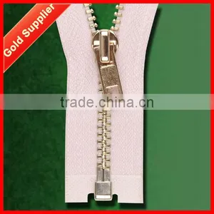 Hi-ana Zipper1Advanced Equipment Cheaper Rose Gold Metal Zipper thumbnail-1