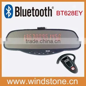 Rearview Mirror FM Wireless Earpiece Mirror Car Handsfree Bluetooth thumbnail-1