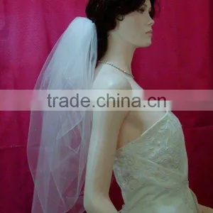Newest Style White Tulle Bridal Veils VG075 thumbnail-1