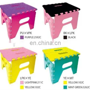 Plastic Step Stool Colorful Foldable Step thumbnail-1