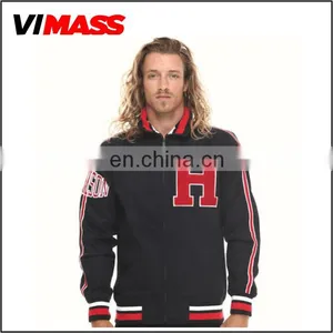 2015 Newest Fashion Printing Man Jacket, Plain Cheap Varsity Jacket Wholesale thumbnail-1