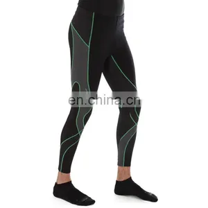 Mens Printing Strengthen Custom Compression Pants thumbnail-4