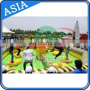 Factory Price Inflatable Meltdown For Sale, Best Quality Inflatable Wipe Out Game Prices thumbnail-3