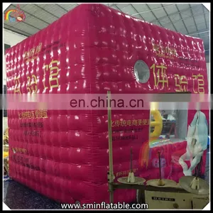 Wholesale Inflatable Red Bubble Camping Tent,inflatable Cube Tent,inflatable Bubble Tent for Sale thumbnail-5
