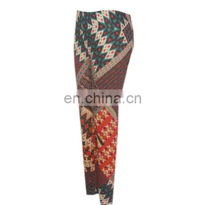 Women Patch Printing Pants Pattern Legging Sports Pants thumbnail-3
