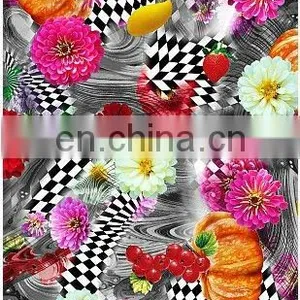 Polyester Knit 280gsm Scuba Fabric Digital Printed thumbnail-1