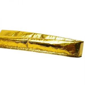 Heat Sheath Gold Aluminized Sleeving With Velcro thumbnail-1