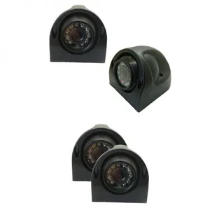 Auto Black White Chrome Silver Anti Fog 700tvl Rear View Car Parking Backup Camera Front Side View Hidden Car Camera thumbnail-2