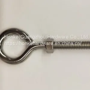 For Sail Boats & Yachts Stainless Steel Eye Bolt With Nut HKS3191A thumbnail-1