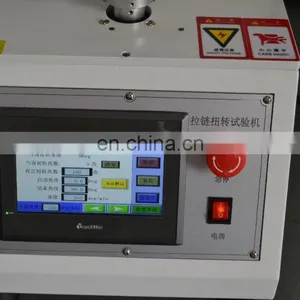 Zipper Torsion Tester, Universal Zipper Torsion Testing Machine thumbnail-6