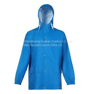 Men's PU Rain Jacket-KBM1080 thumbnail-1