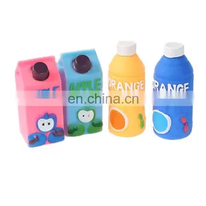 Assorted Colors Pet Bottle Toy Latex Dog Toys For Small Dogs and Puppie thumbnail-2