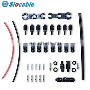 Durable IP68 TUV CE ISO Standard DC Adapter Solar CN40 Connector Panel Mount thumbnail-3