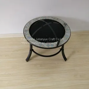Upgraded] FEMOR Large 3 in 1 Fire Pit With BBQ Grill Shelf,Outdoor Metal Brazier Square Table Firepit Garden Patio Heater/BBQ/Ice Pit With Waterproof Cover (Fire Pit & Grill) thumbnail-2