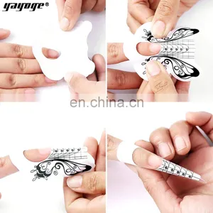 2021 OEM Custom Private Label Double Thick Strong Paper Dual Extension Nail Form thumbnail-3
