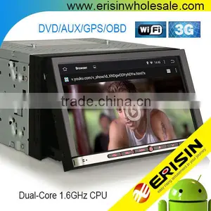 Erisin ES2007A 7" 2 Din Android 4.4.4 Car GPS NVA DVD Player With 3G Wifi Games thumbnail-1