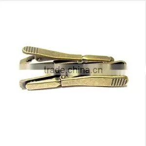 Men Metal Multi Colors Solid Simple Necktie Tie Bar Clasp Clip Clamp Pin 5pcs thumbnail-4