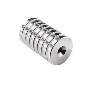 Custom-Made Permanent Round Countersunk NdFeB/Neodymium Magnet thumbnail-2