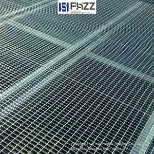 Composite Operating Platform Heavy Duty Anti-slip Toothed Hot-dip Galvanized Steel Grating thumbnail-5