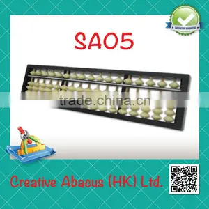 17 Rods Plastic Frame Special Design White Beads Educational Japanese Abacus thumbnail-1