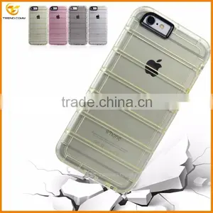 New Arrival Shockproof for Iphone 6 Plus Clear Back Cover Case thumbnail-3