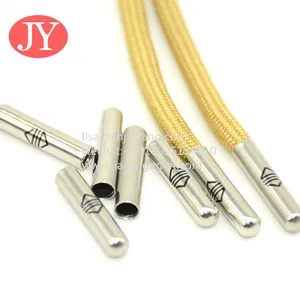 the Brass Shoelace Aglet Custom Metal Shoelace Aglet Tips Flat Lace Shoelace With Printing Logo Aglet thumbnail-3