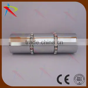 Polished Chrome Stainless Steel Shower Curtain Rod Set for Sale thumbnail-5