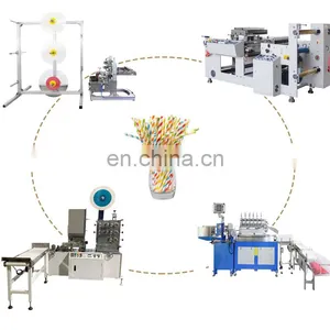 Paper Straw Counting Machine Straw Pipe Making Machine Wheat Straw Pulp Plate Making Machine thumbnail-4