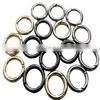 Best Selling High Quality Metal Strong Carabiner Spring Round Ring thumbnail-2