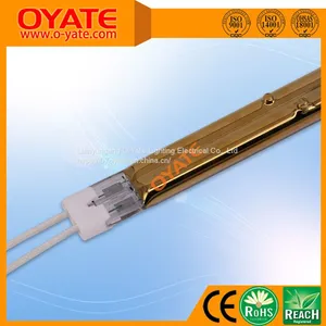 Twin Tube Heat Lamp Infrared Quartz Heating Element Short Wave IR Heaters for Printing thumbnail-3
