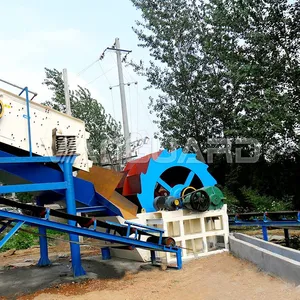 China Hot Sale Wheel Bucket Sand Washer Sand Washing Equipment thumbnail-2