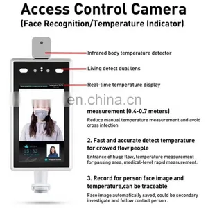 Factory Price Wholesale 1080P Measurement Thermal Attendance Phone Security Access Control Face Recognition Camera System thumbnail-4