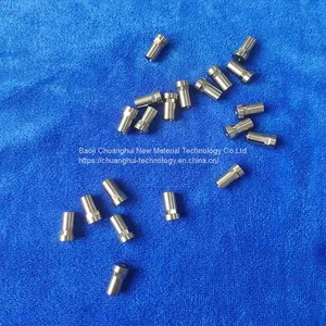 Chuanghui New Material Titanium Alloy Processing Titanium Circular Tube Lathe Processing CNC Processing High Precision Hardware and Mechanical Accessories thumbnail-2