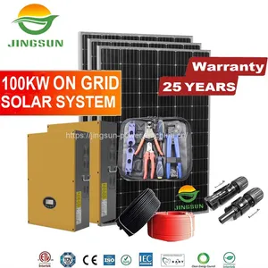 100KW On Grid Solar System thumbnail-1