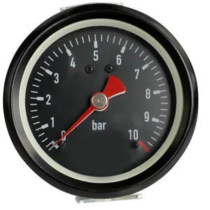 90283 Double Needle Double Tube Railway Locomotive Instrument 80mm Wind Pressure Barometer Railway Locomotive Pressure Gauge Manufacturer thumbnail-3