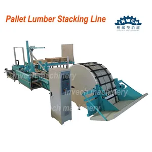 Euro & America Pallet Wood Boards Automatic Stacking Machine Timber Stacker Machine Price thumbnail-2