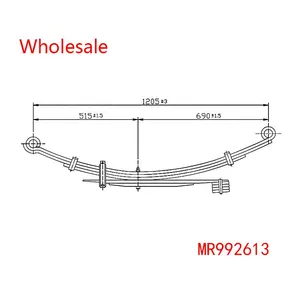 MR992613 Light Duty Vehicle Rear Wheel Spring Arm Wholesale For Mitsubishi thumbnail-1