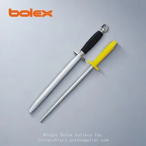 Professional Knife Sharpening Steels Rods Sticks Sharpeners Stones for Butchers Chefs Anglers by Bolex China thumbnail-3