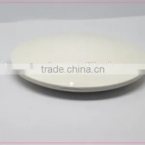 Oval White Pressed Powder Plastic Container With Mirror/ Cosmetic Makeup Container thumbnail-1