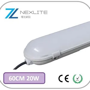 High Efficiency 60CM 120CM 150CM Vapour-proof LED Luminaire IP65 Rated LED Tri-proof Lamp thumbnail-1