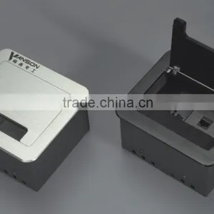 RJ45 Female Connector Desktop Brush Flip up Socket thumbnail-1