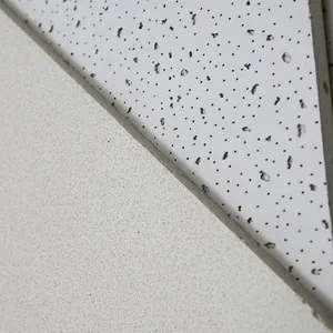 Acoustic Building Material Acoustic False Ceiling Mineral Fiber Wall Panel thumbnail-1