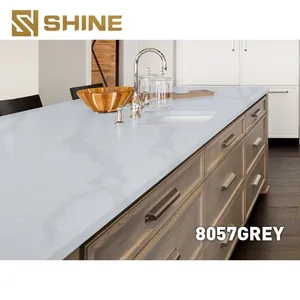New Design Widely Used Artificial Quartz Slab Stone Kitchen Countertop thumbnail-3