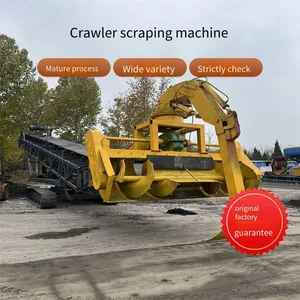 Crawler Walking Screw Material Grabbing Machine, Material Reclaiming and Loading Machine for Sand and Gravel Plants, 500-ton Walking Material Grabbing Machine for Sand and Gravel thumbnail-1