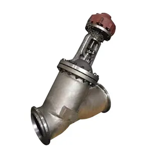 Manufacturer Direct Sales Manual Y-shaped Slurry Valve Lowest Price Gate Valve thumbnail-1