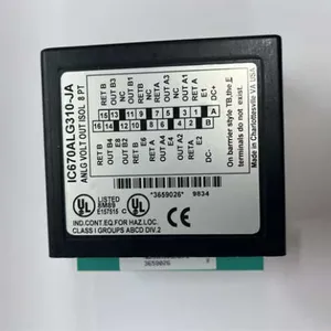 GE IC670ALG310-JA 8-channel Isolated Analogue Voltage Output Module thumbnail-1