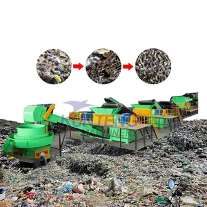 Agricultural Garbage Clothing Garbage Shredder and RDF Fuel Rod Making Machine EPC thumbnail-1